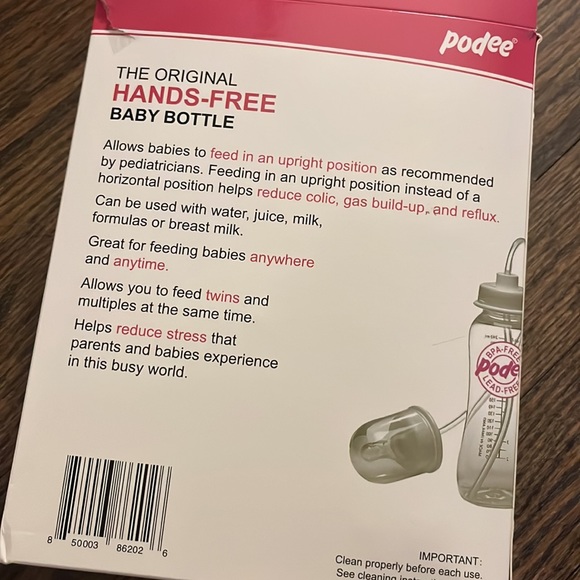 Podee Hands-Free Baby Bottles - Picture 3 of 4